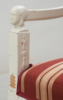 KARMSTOL, sengustaviansk, i Ephraim Ståhls art.