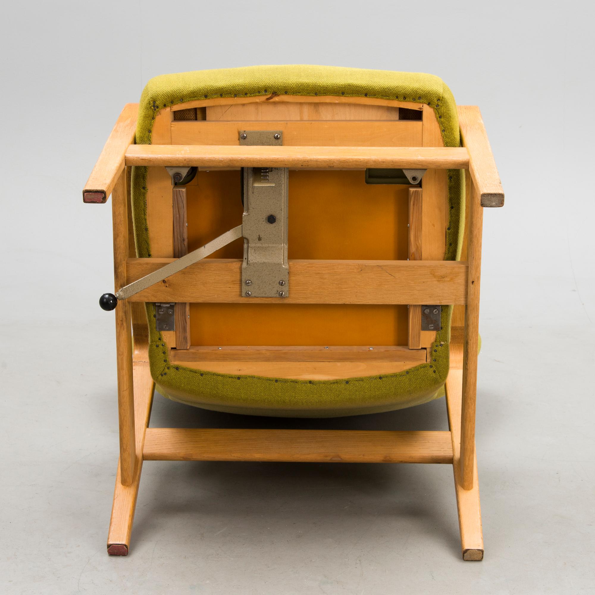 A 1960s 'Puck' armchair for Keravan Puusepäntehdas, Stockmann, Finland.