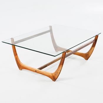 A sofa table, designed by factory architectural office after Nils Ward, Wards Atelièer AB, approx 1965.