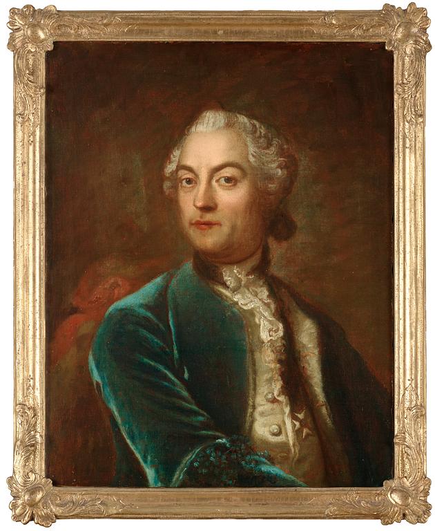 Karl Fredrik Brander Tillskriven, "Greve Nils Adam Bielke" (1724-1792).