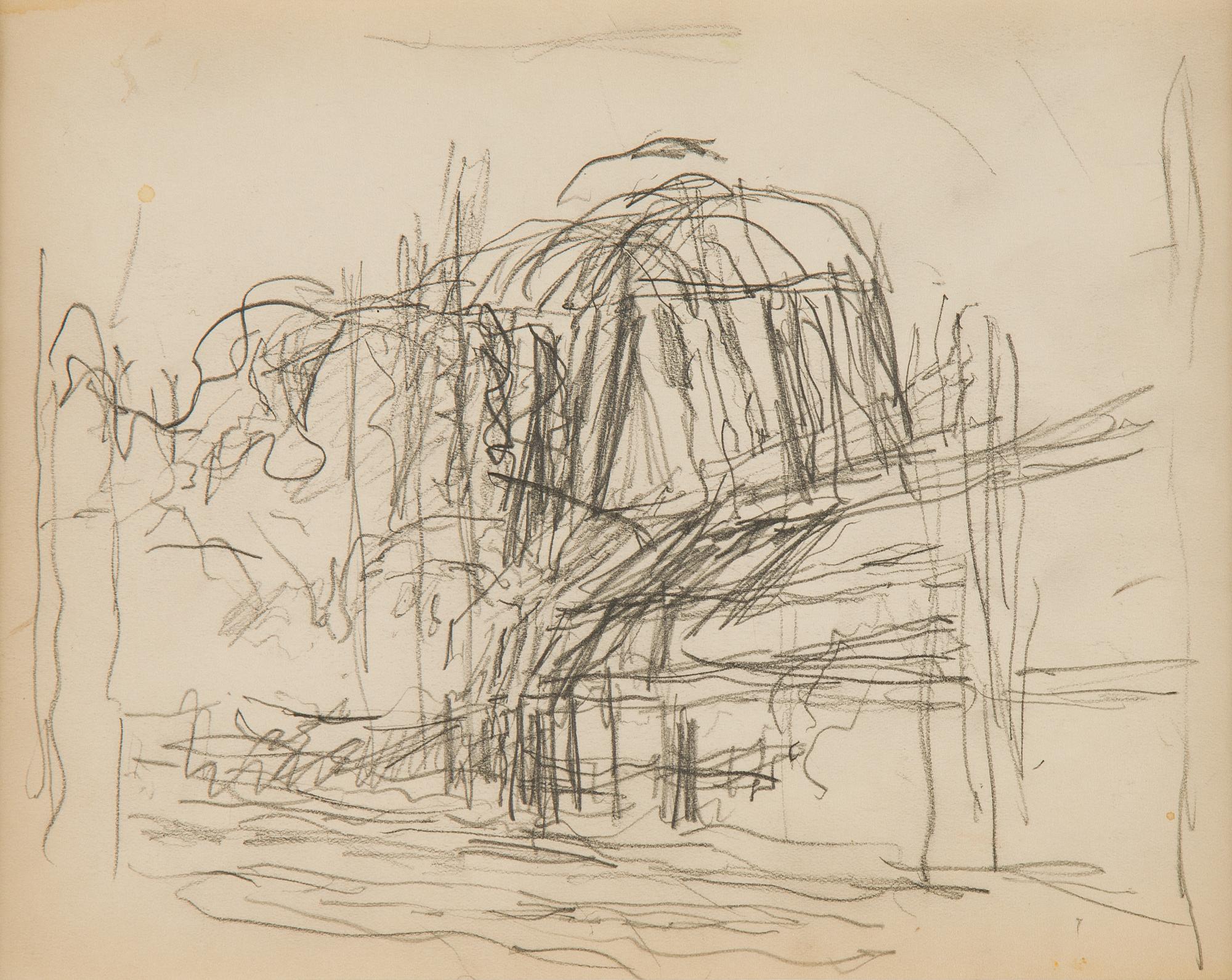 Carl Kylberg, pencil drawing.