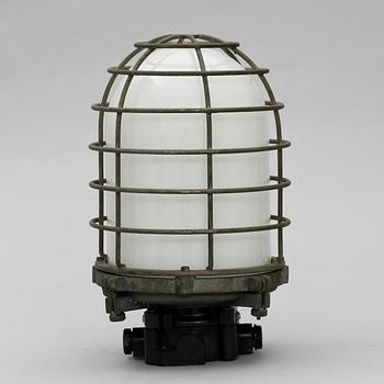 INDUSTRILAMPA, Sieverts Kabelverk, 1950-tal.