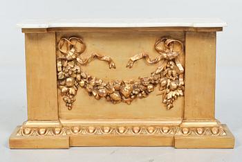 KONSOLBORD, Ny-Louis seize, sent 1800-/tidigt 1900-tal.