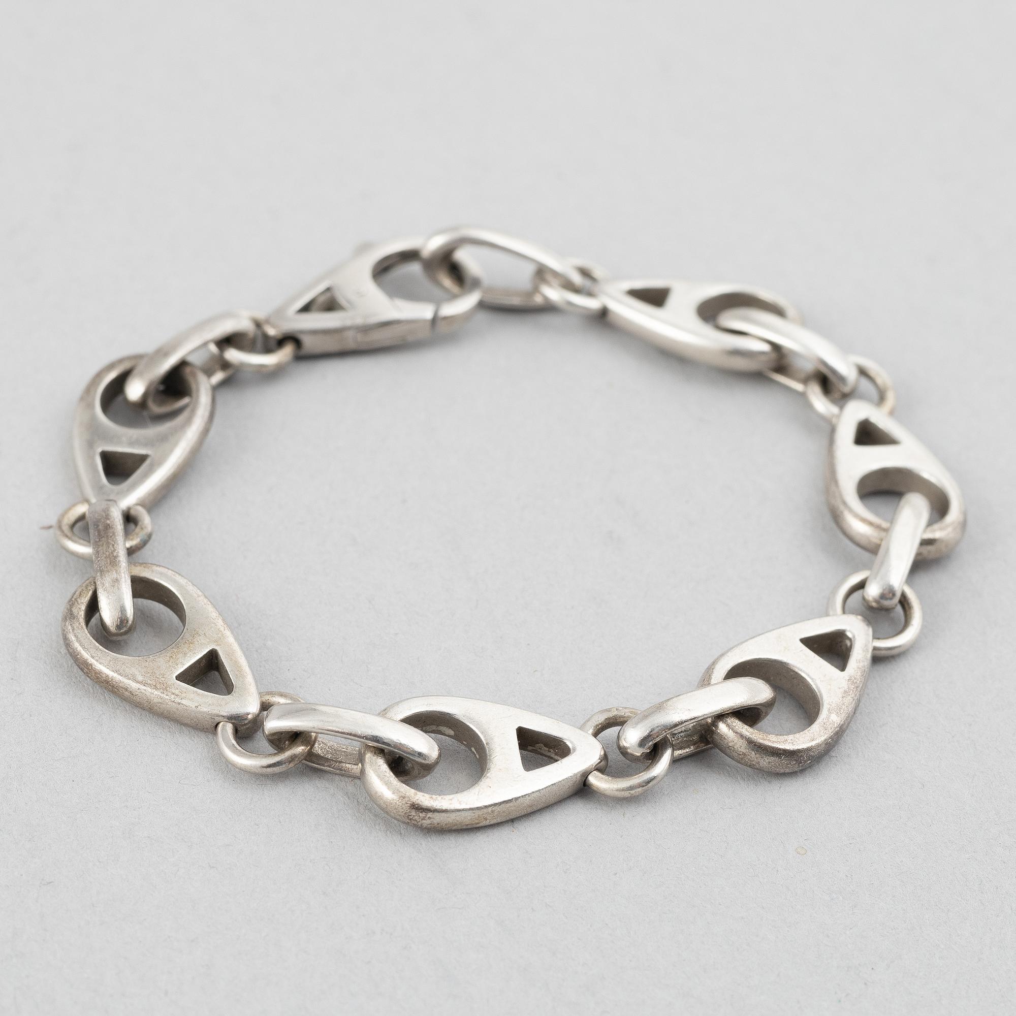 Asprey & Co Ltd, bracelet, sterling silver, London 2002.