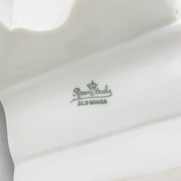 Table Clock Rosenthal, first half of the 20th century, porcelain.