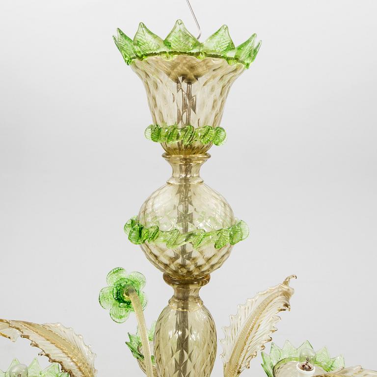 Chandelier Murano Italy mid/second half of the 20th century.