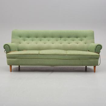 SOFFA, "Hemmakväll" Carl Malmsten, omkring 1900-talets mitt.