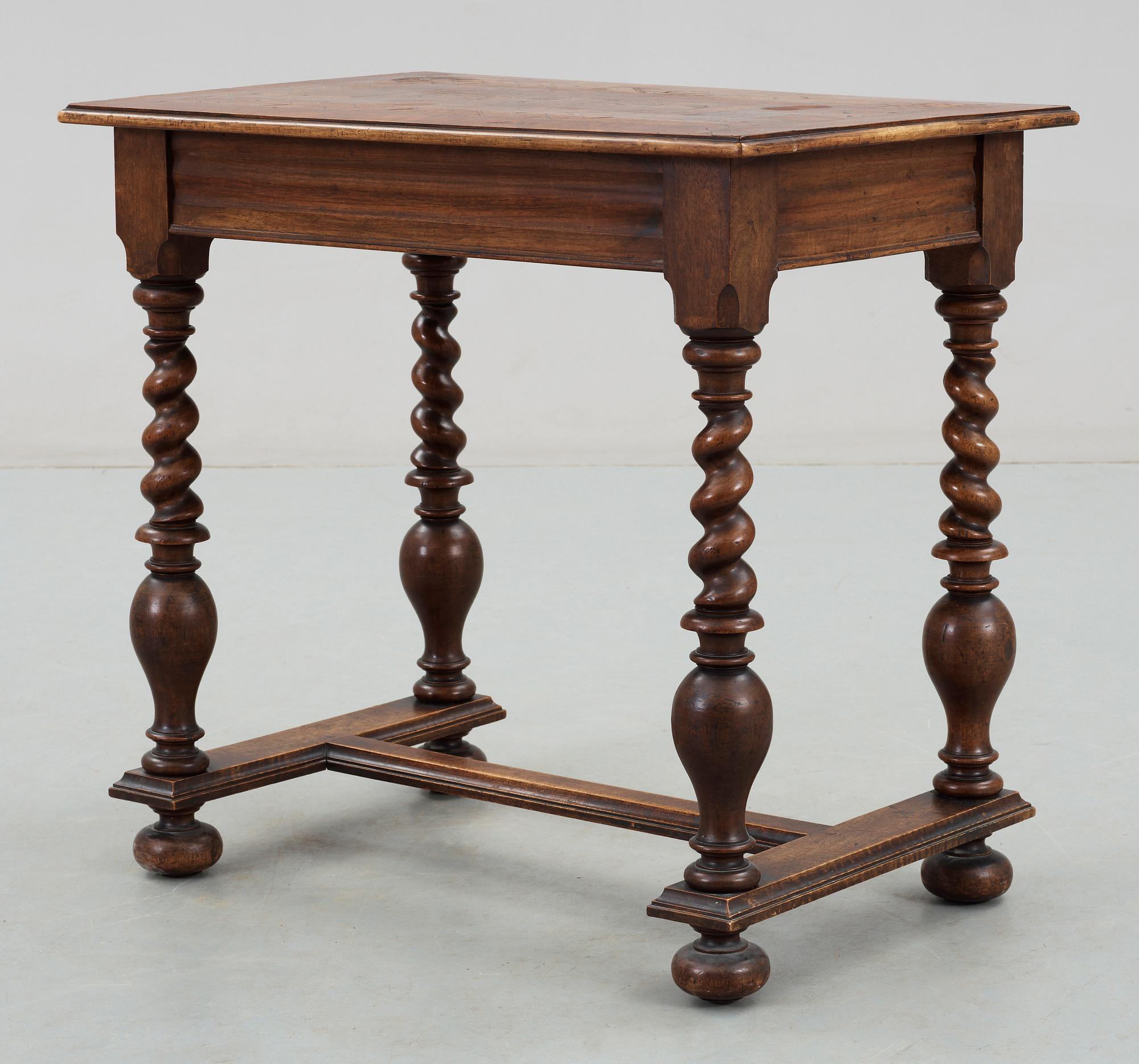 BORD, barockstil, 1800-tal.