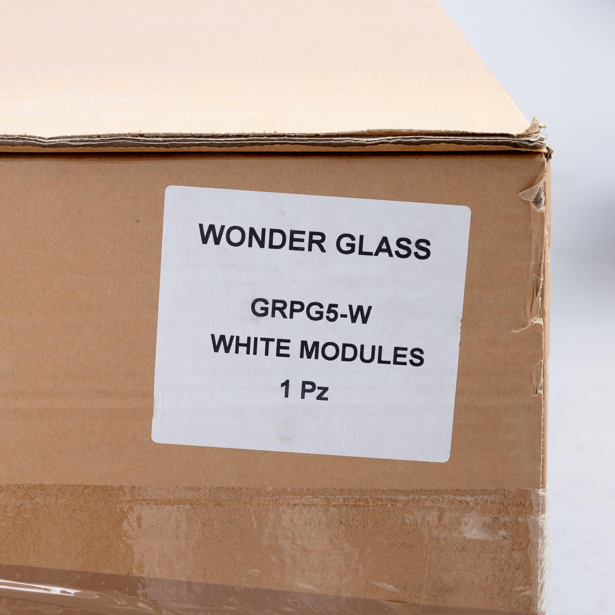Claesson Koivisto Rune, taklampa, "Grappa G5", Wonderglass, 2014.