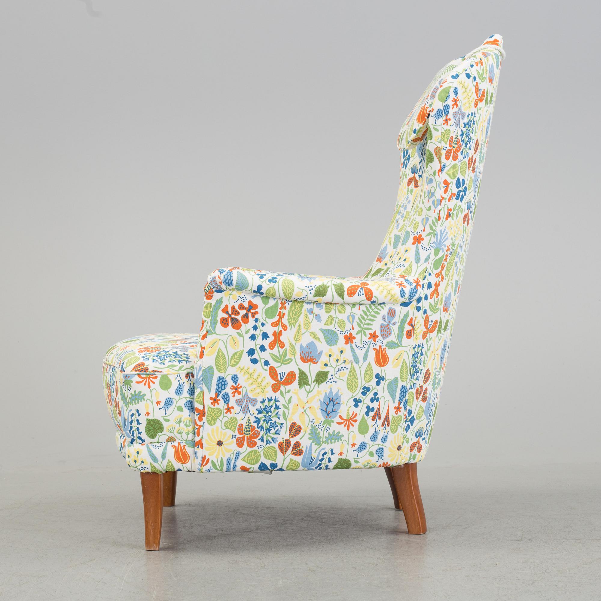 A second half of the 20th century easy chair "Farmor" by Carl Malmsten.