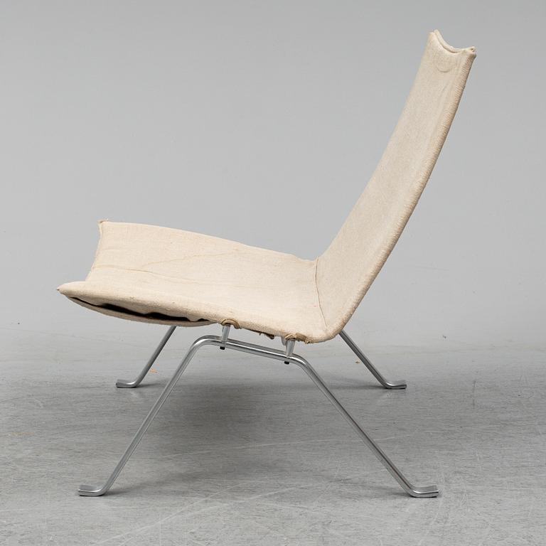POUL KJAERHOLM, "PK 22, chair, Fritz Hansen 1982.