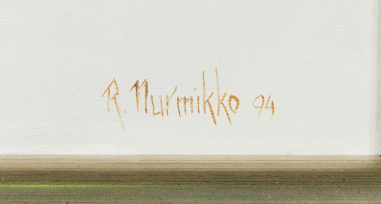 Reima Nurmikko, öljy kankaalle, signeerattu ja päivätty -94.