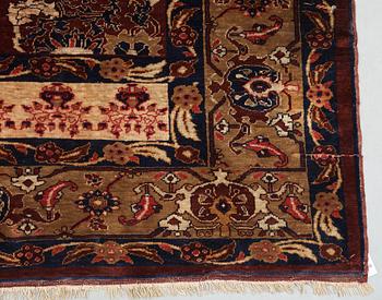 SEMI-ANTIQUE SILK ANATOLIAN. 189,5 x 124 cm.