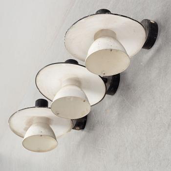 Ateljé Lyktan, utomhusbelysning, 3 st, "Stockholm 370" design Olle Andersson.