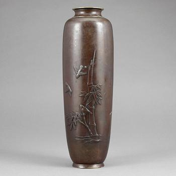 VAS. Brons, Japan, Meiji, 1900-talets början.