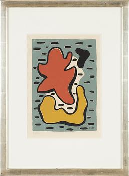 Fernand Léger, after, screenprint, signed in print and numbered  53/200.