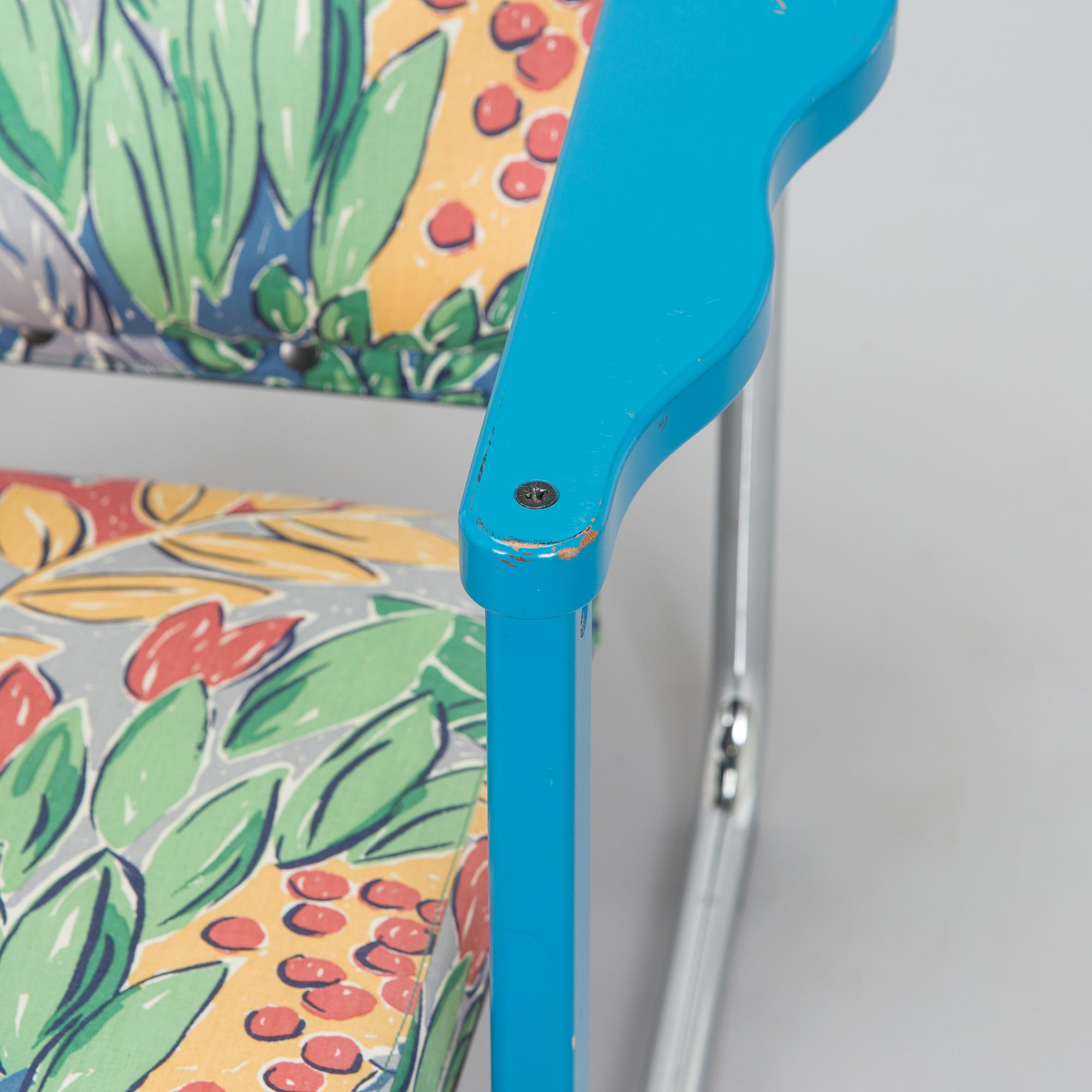 Yrjö Kukkapuro, Nojatuoli, "Experiment", Avarte, 1980-luku.