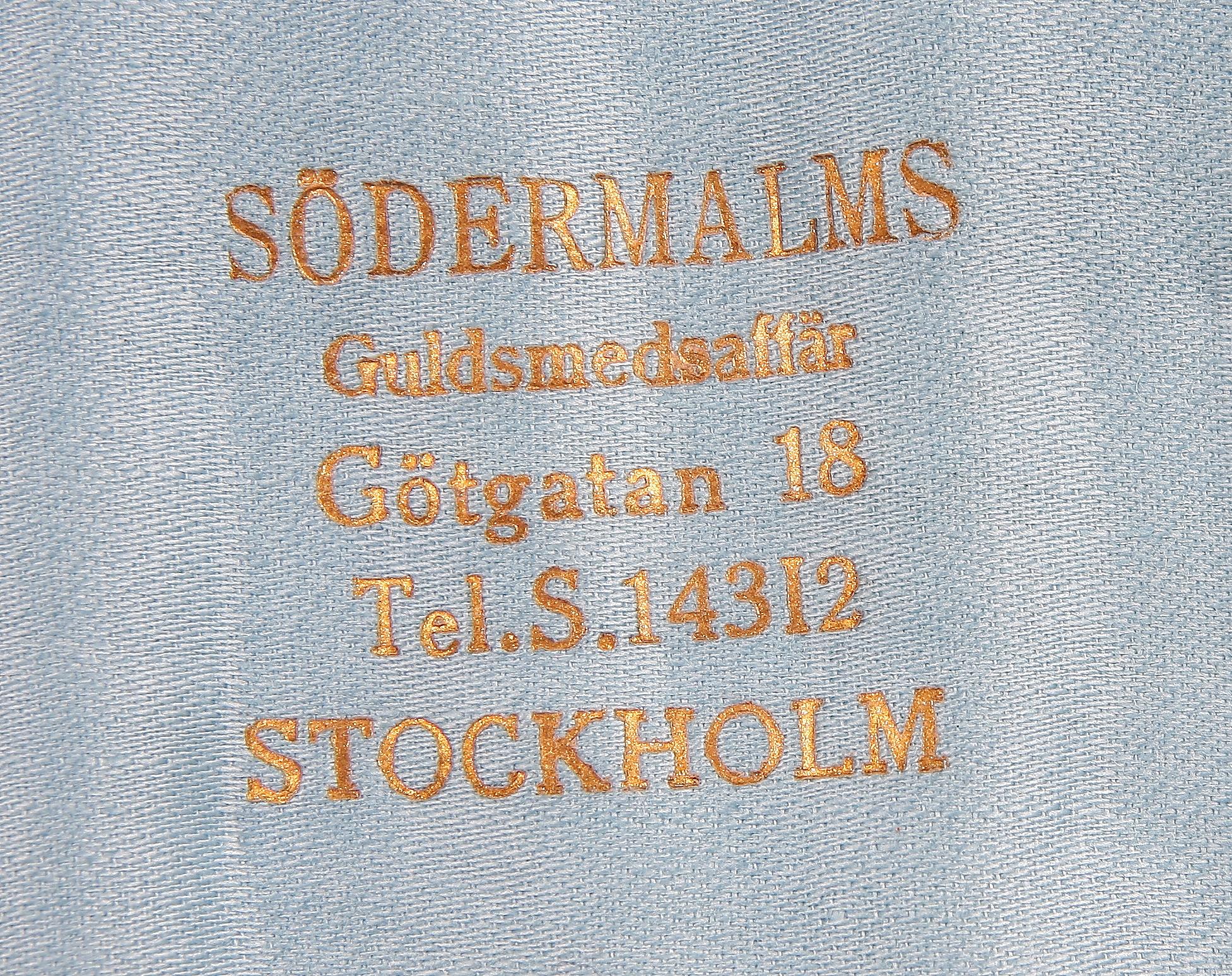 BESTICK, 48 servisdelar, silver, "Gammal fransk", Bla GAB, 1900-talets första hälft.