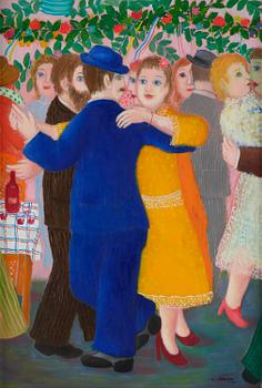 652. Lennart Jirlow, "Dansande par".