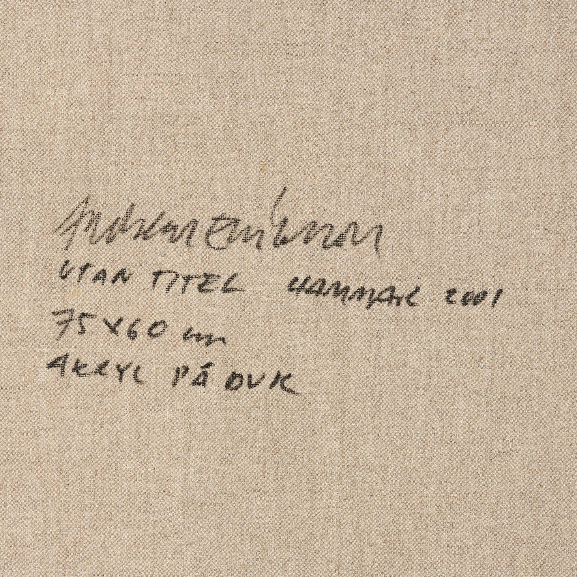 Andreas Eriksson, Utan titel.