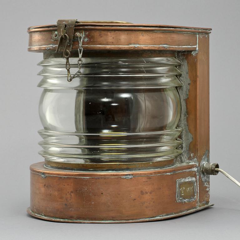 LANTERNA, koppar, 1900-talets första hälft.