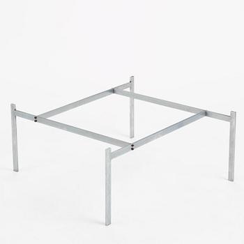 Poul Kjaerholm, a "PK61" coffee table, E. Kold Christensen, Denmark, 1960s.