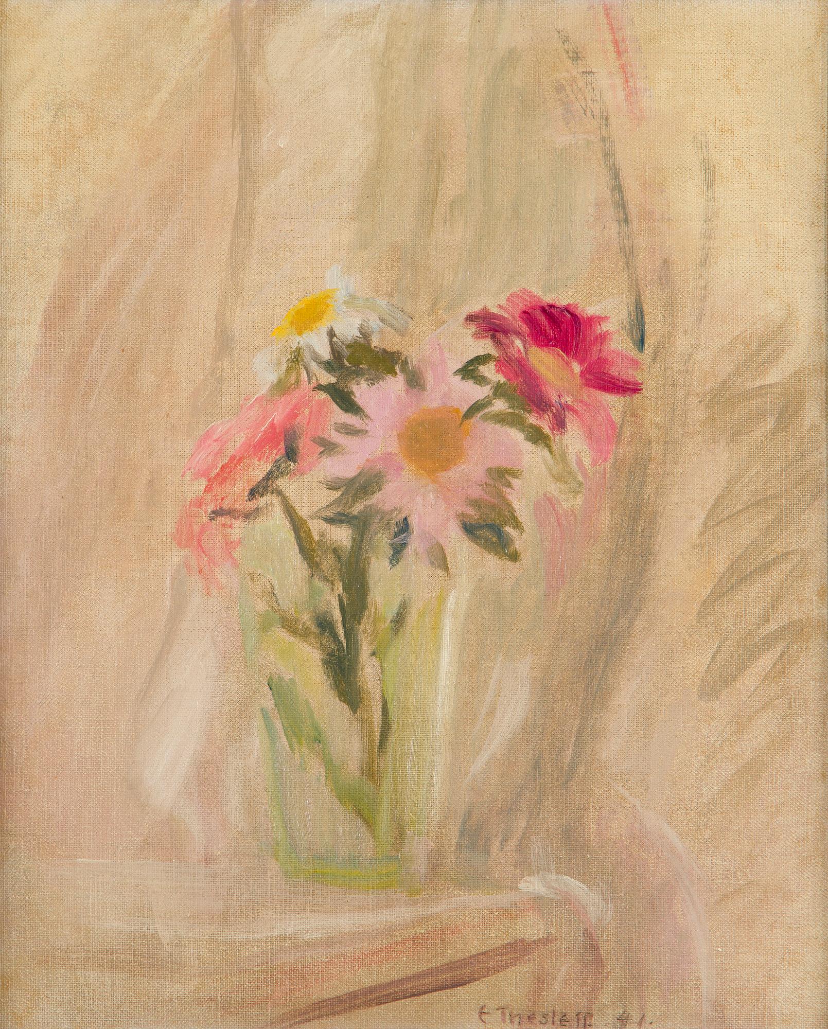 Ellen Thesleff, Kukkia maljakossa.