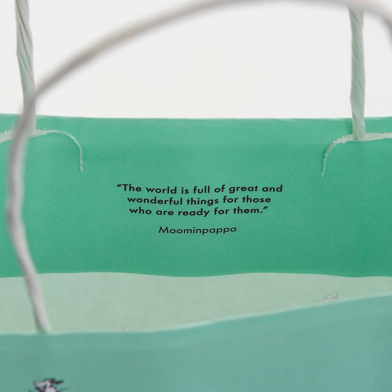 A porcelain Moomin 80 anniversary mug, 'Home', Moomin Characters, Arabia 2025, numbered 80.