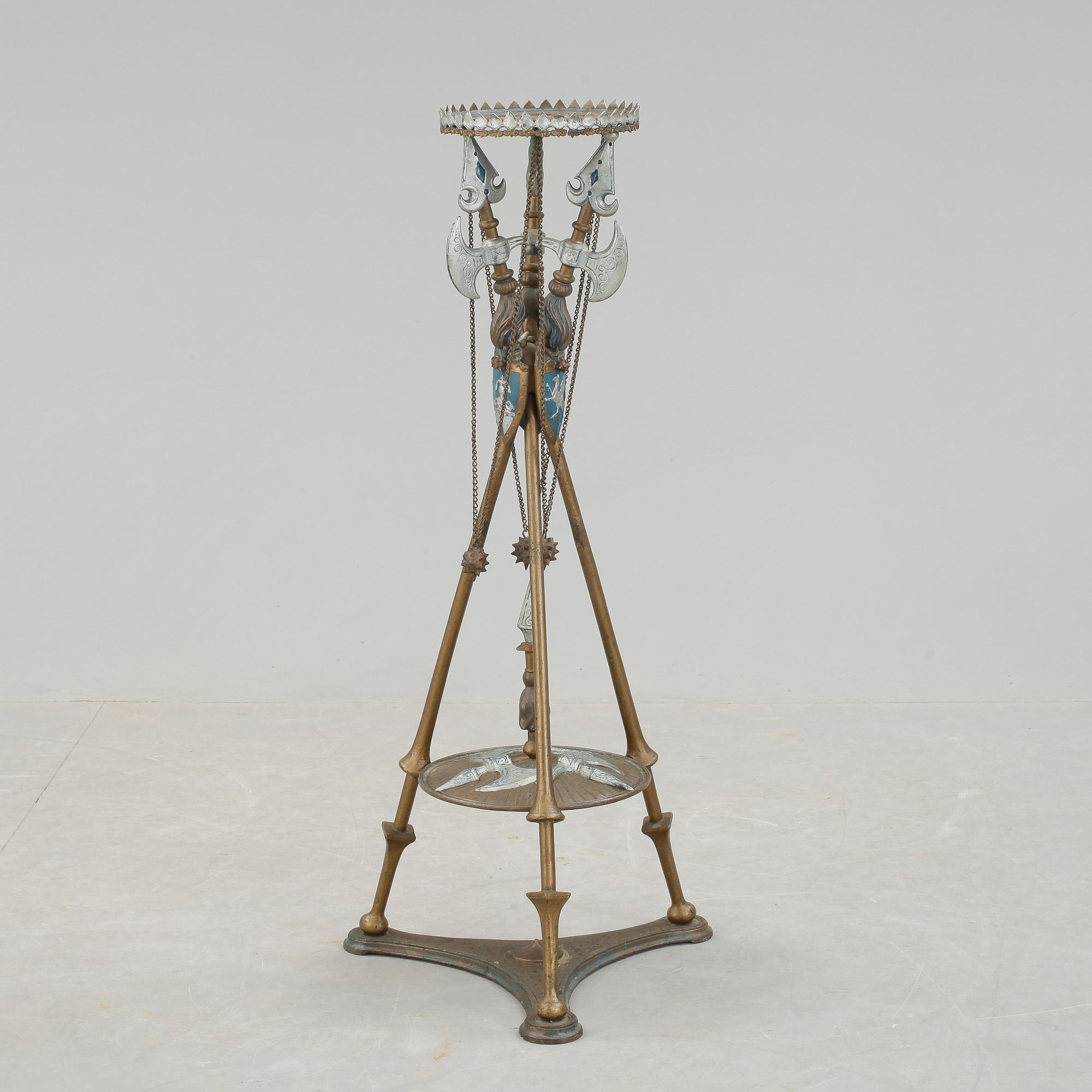 PIEDESTAL, gjutjärn, Bolinders, 1800-talets andra hälft.