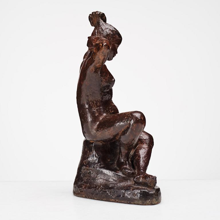 KARIN JONZEN, bronze sculpture, signed K. Jonzen.