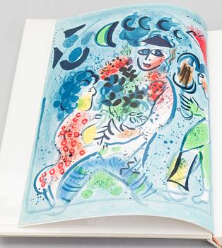 BÖCKER, "Chagall Lithographe II, 1957-62" & "Chagall Lithographie III, 1962-1963". 12 + 2  litografier.
