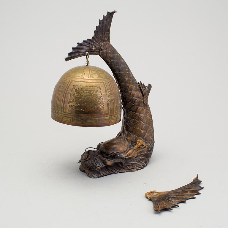 A Chinese table bell, Qing dynasty.