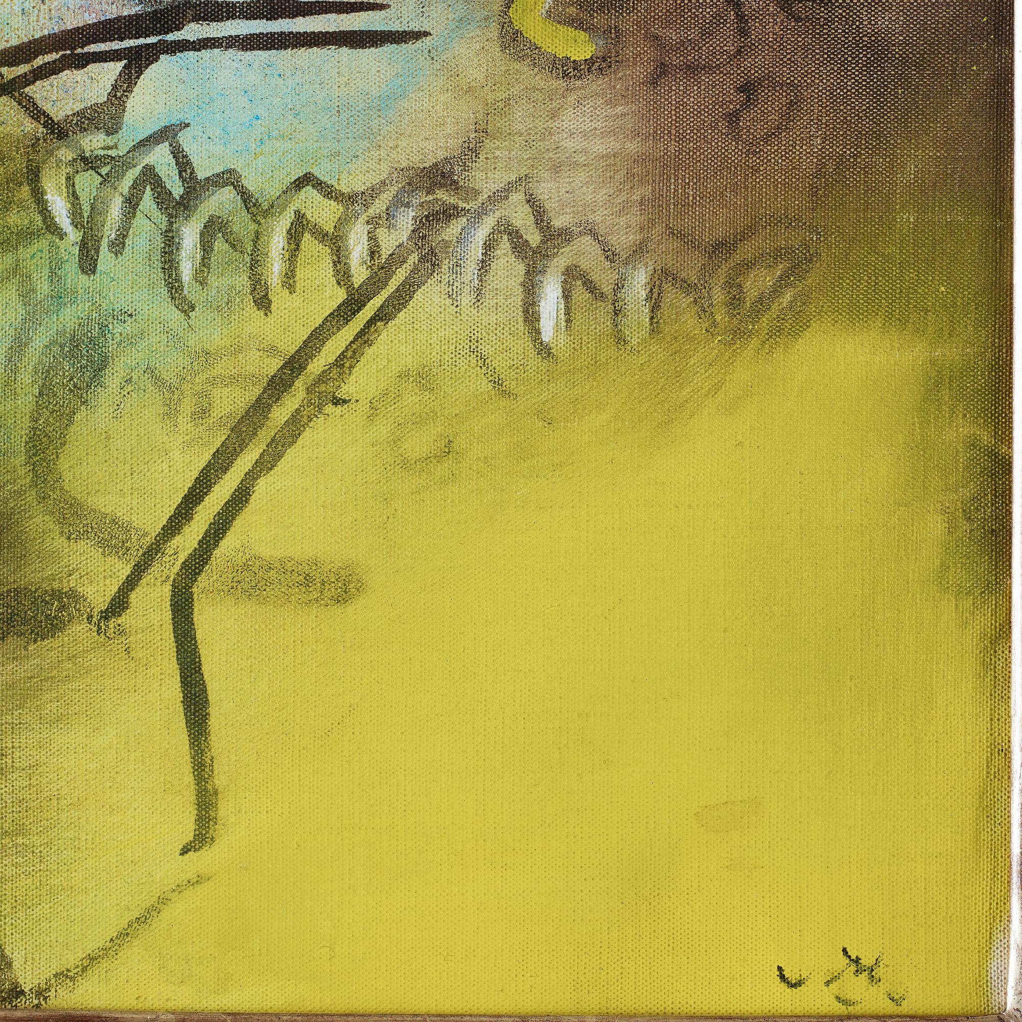 Roberto Matta, "Vision cosmique rouge".