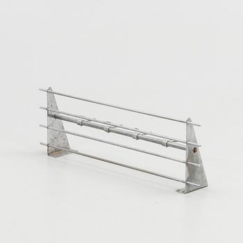 Mogens Mogensen, Hat rack, chrome-plated metal, second half of the 20th century for Albin Karlsson's Metal Factory, Eskilstuna.