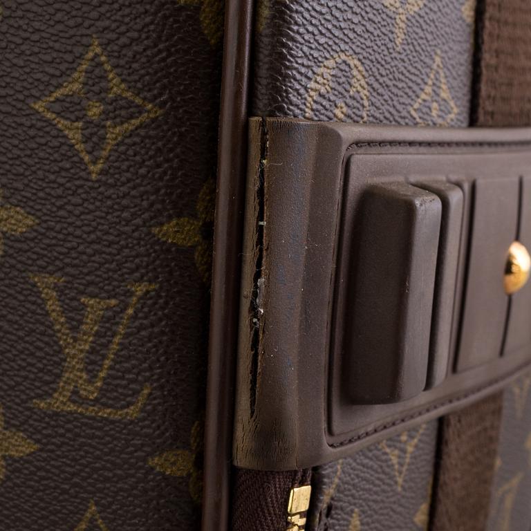 LOUIS VUITTON,  "Pégase 55", carry on suitcase on wheels.