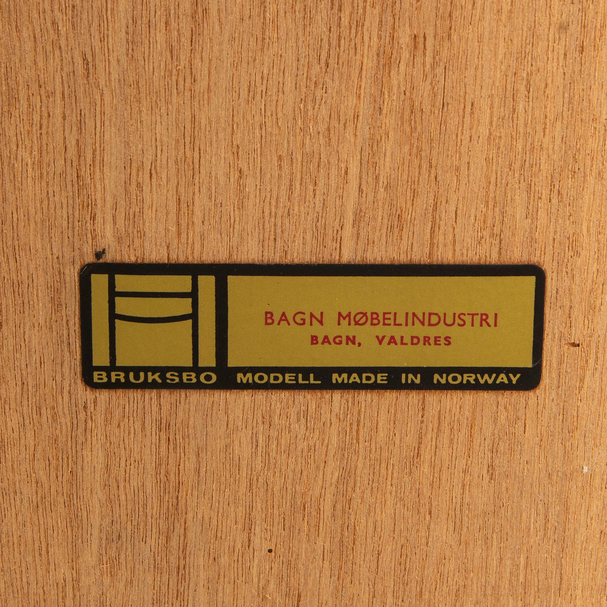 Jan Ole Ertzeid, sideboard, "Mambo", Bruksbo Tegnekontor, Bagn Møbelindustri, Norway, 1970s.