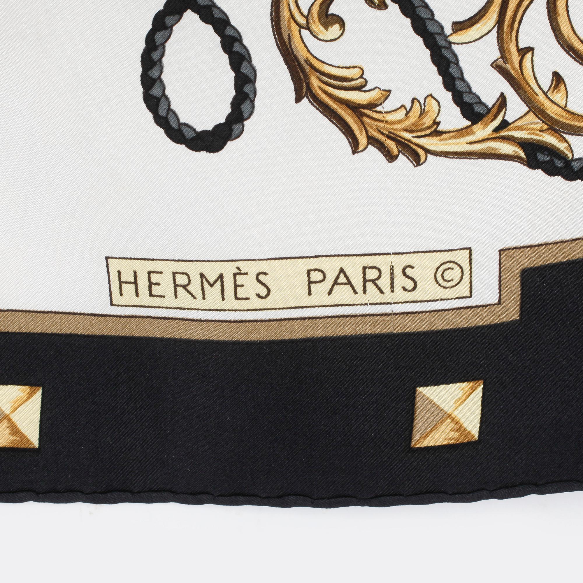 SCARF, Hermès, "Le Clefs".