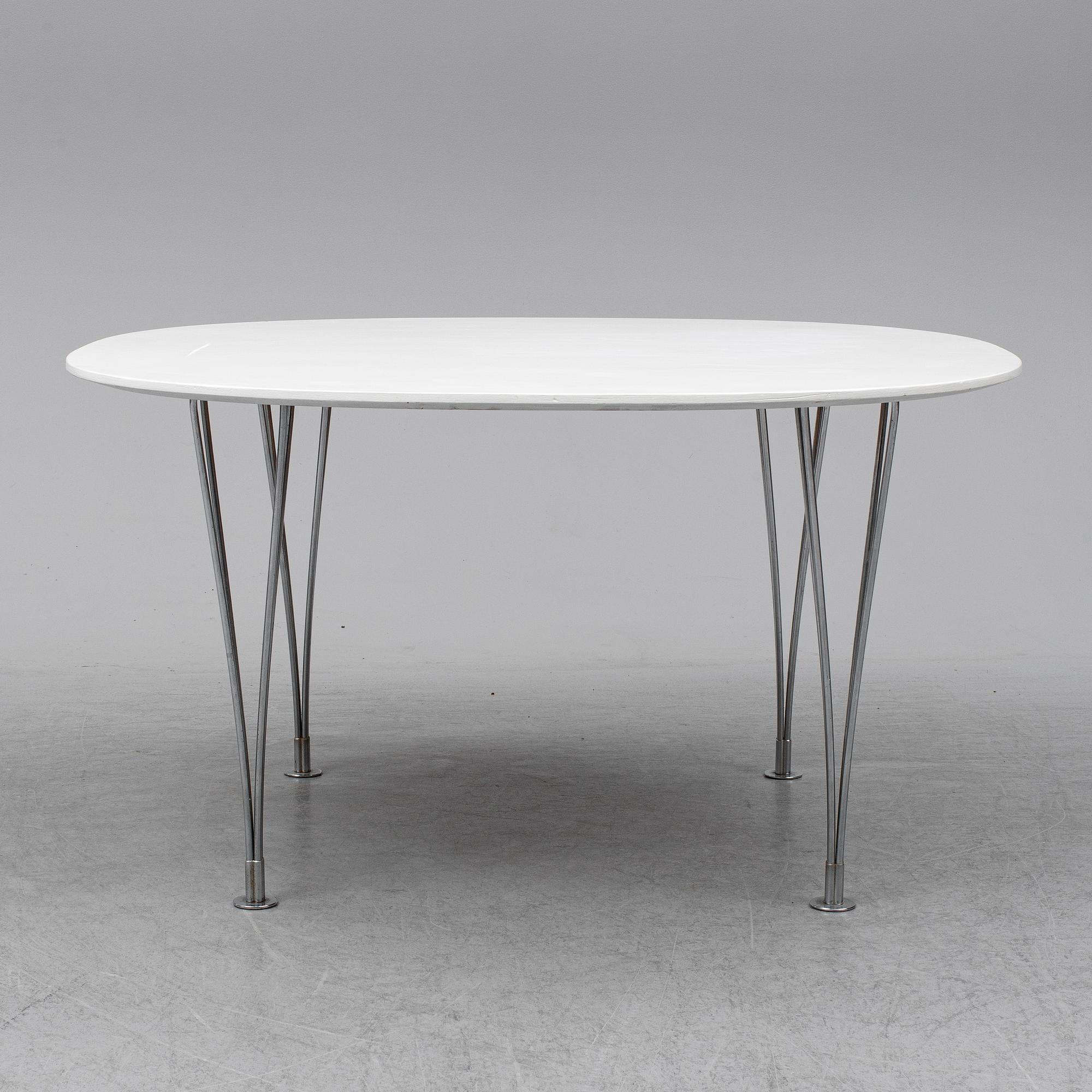 BRUNO MATHSSON & PIET HEIN, bord, "Supercirkel".