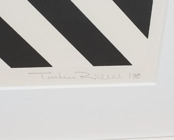 TORSTEN RIDELL, serigrafier, 2 st, signerade, daterade 1983 samt numrerade 28/33 och 24/33..