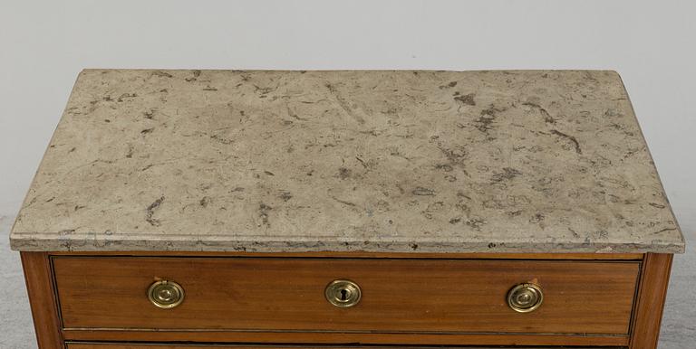 A Late Gustavian commode by Carl Gustaf Foltiern.