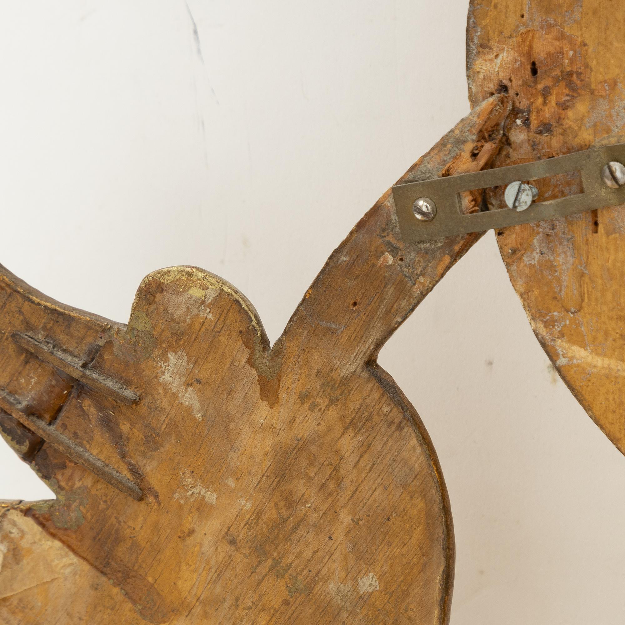Mirror with console table, mid-19th century, 
Late Empire.