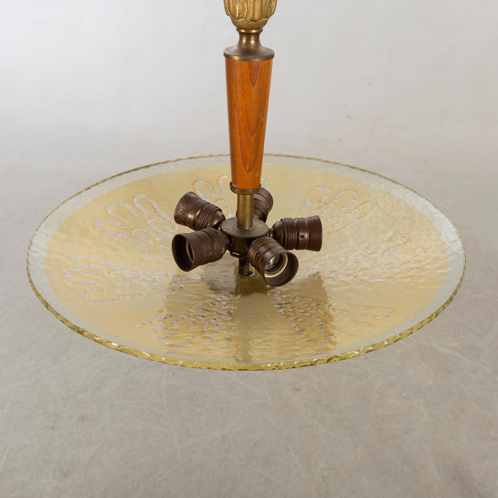 Ceiling luminaire, 1930s / 40s.