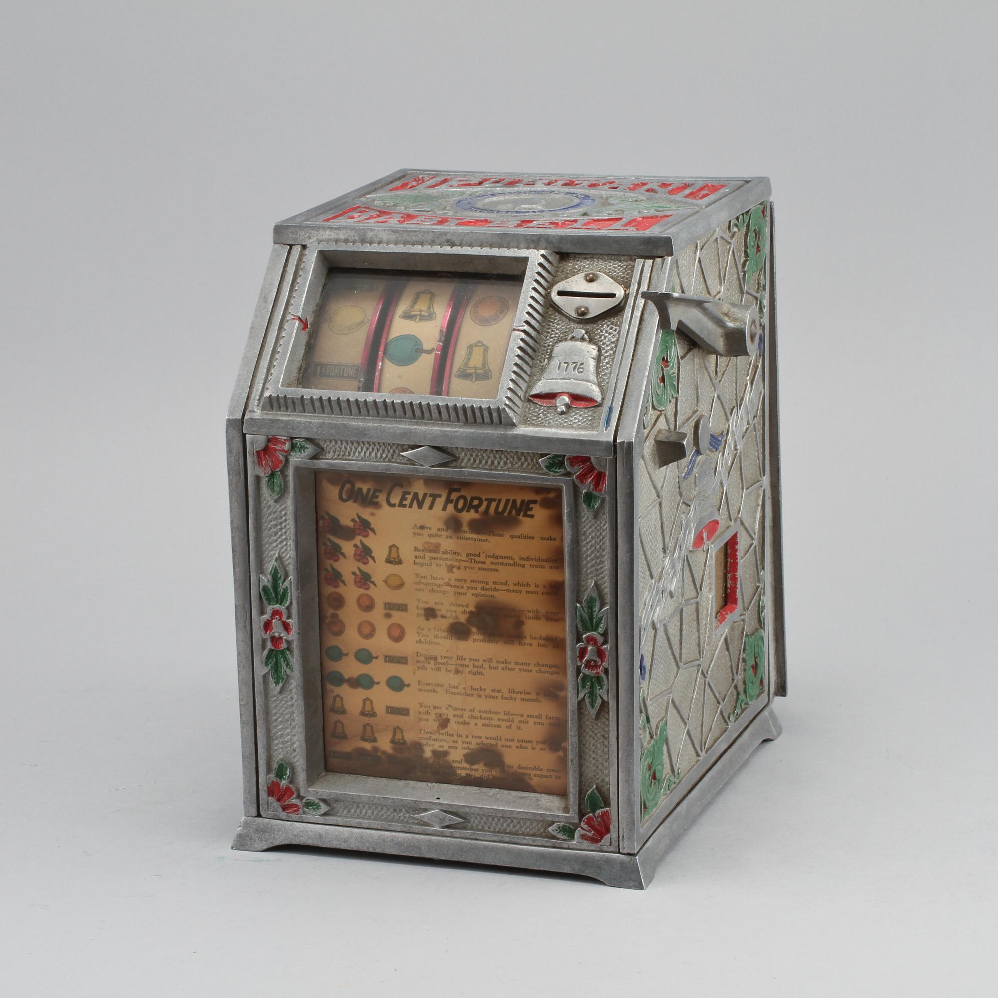 SPELAUTOMAT, Puritan Baby Bell, Chicago Mint Co., 1900-talets första hälft.