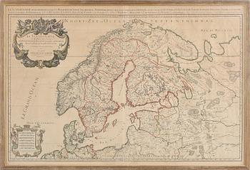 KARTA, Sanson, 1800-tal.