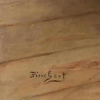Auguste Emile Pinchart, "Andakt" (Devotion).