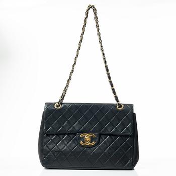 Chanel, väska, "Maxi Single Flap Bag", vintage.