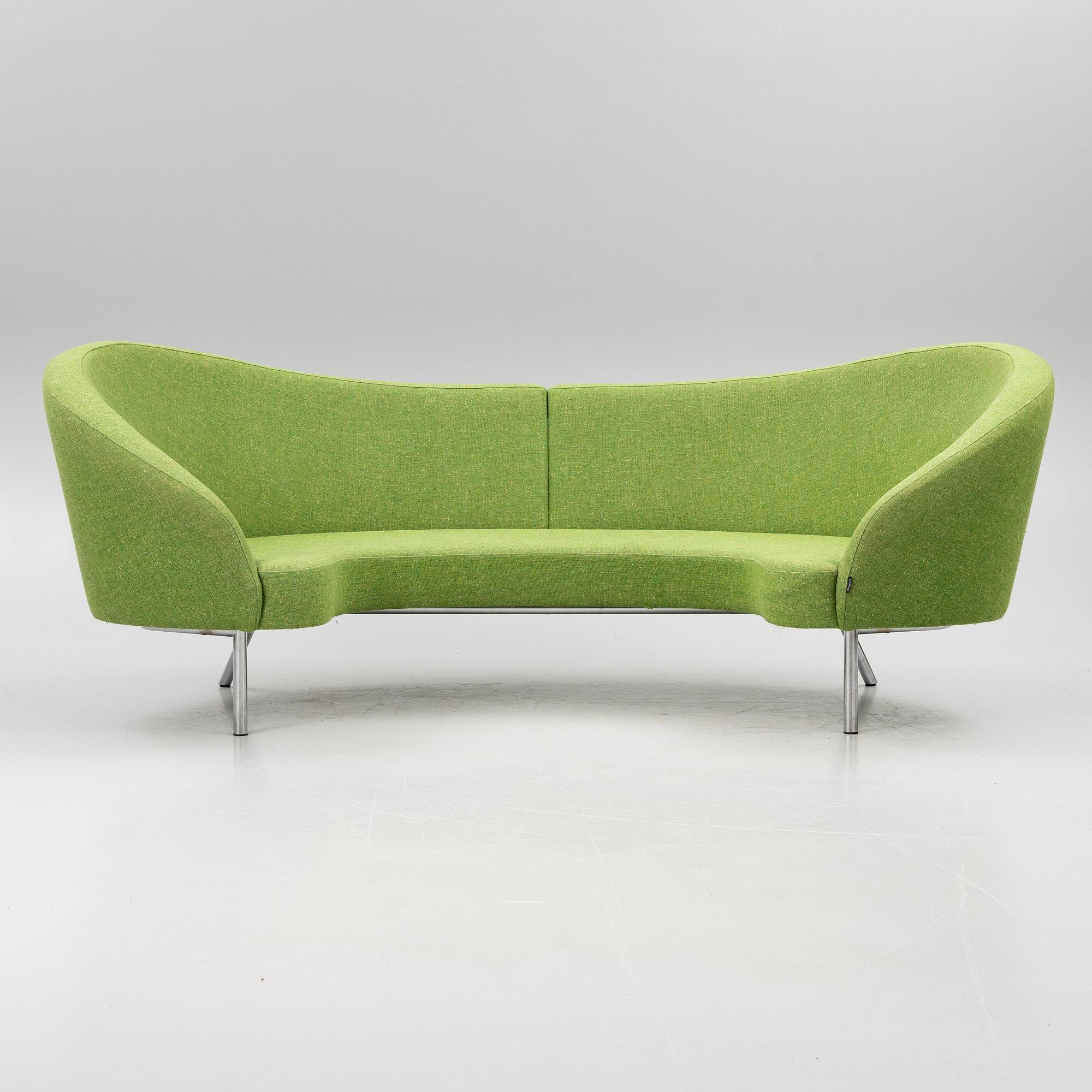 Karim Rashid, an 'Orgy' sofa with stool, from Offecct.
