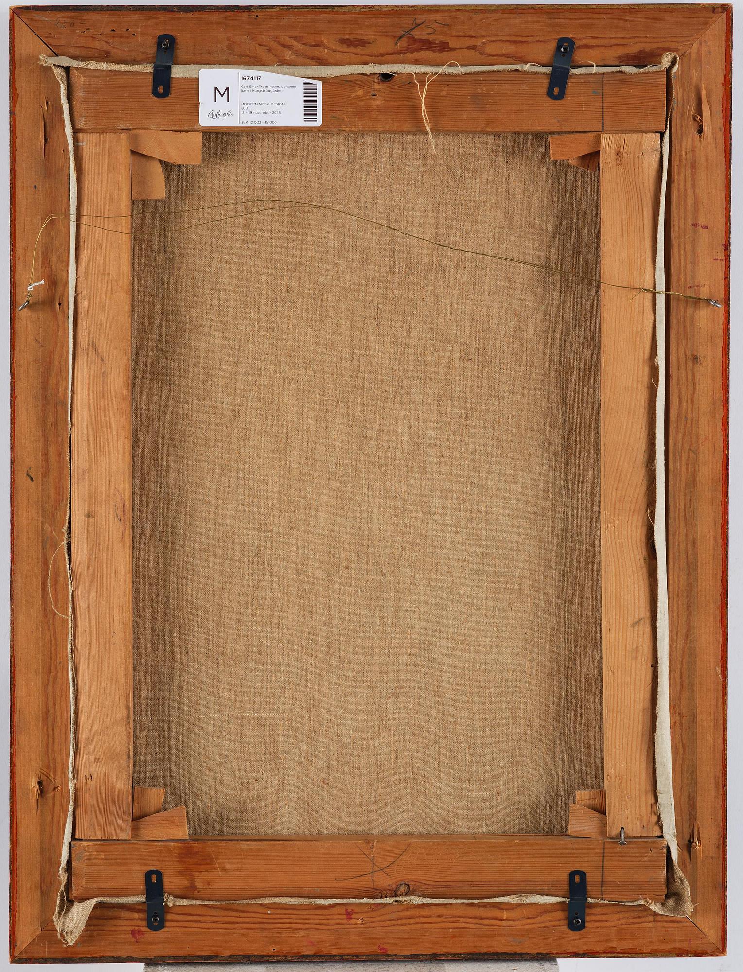 Carl Einar Fredriksson, Playing children in Kungsträdgården.