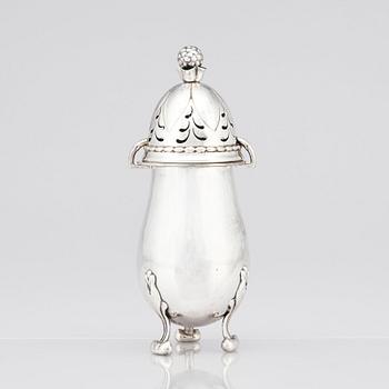 Georg Jensen, sockerruska, Köpenhamn, Danmark, ca 1915-1919, designnr 69, 830/1000 silver.