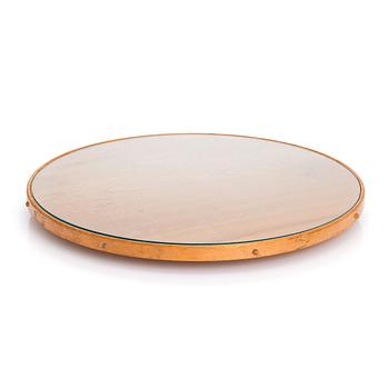 Alvar Aalto, a mid-20th century 'Lazy Susan' tray model B91 for  O.Y. Huonekalu-ja Rakennustyötehdas A.B.